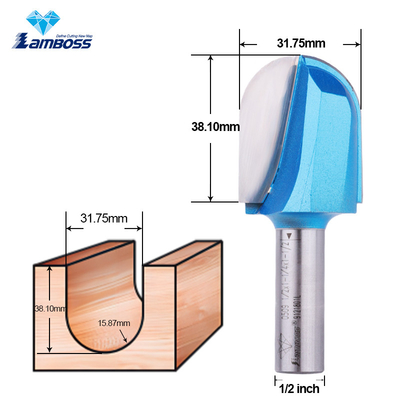 주문 람보스 돌꼬리 라우터 비트 목조 장 블레이드 둥근 코 비트 둥근 조각 비트 online manufacture