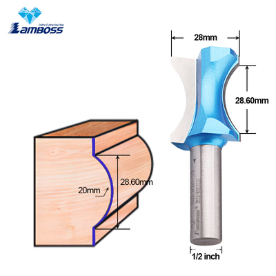 주문 람보스 목재 라우터 비트 콩벡스 엣지 라우터 비트 목재 작업 도구 프레싱 커터 online manufacture