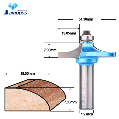 주문 람보스 테이블 엣지 비트 목조 작업 엣지 라우터 비트 CNC 트림 프레싱 커터 online manufacture