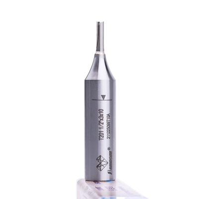 두 배 플루트 TCT 똑바른 조금 반대로 부서지는 직경 12mm 내구재