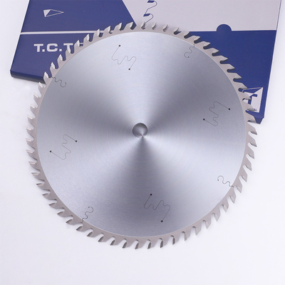 253mm * 60t TCT 원형 톱 블레이드 산업용 고형 단단한 목재를 다목적으로 절단하기 위해