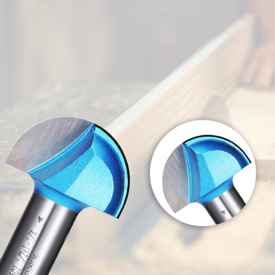 1/2 '통 Diameter Molding Router Bites for Wood Panel Door Cove Bit With Bearing. 목판 문 코브 비트에 대한 직선 조각